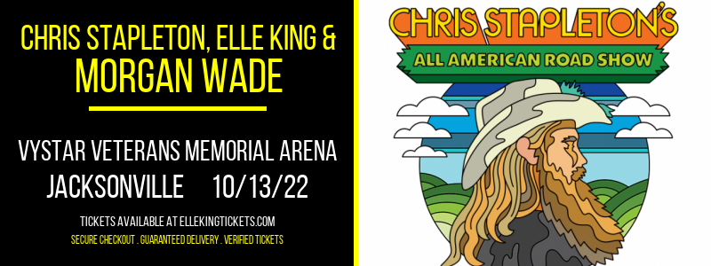 Chris Stapleton, Elle King & Morgan Wade at Elle King Tickets tickets Chris Stapleton, Elle King & Morgan Wade at Elle King Tickets