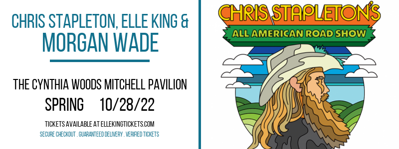 Chris Stapleton, Elle King & Morgan Wade at Elle King Tickets tickets Chris Stapleton, Elle King & Morgan Wade at Elle King Tickets
