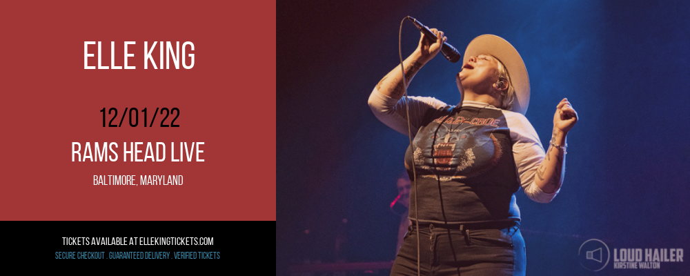 Elle King at Elle King Tickets tickets Elle King at Elle King Tickets