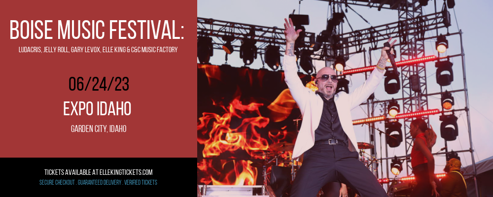Boise Music Festival: Ludacris, Jelly Roll, Gary Levox, Elle King & C&C Music Factory [CANCELLED] at Elle King Tickets