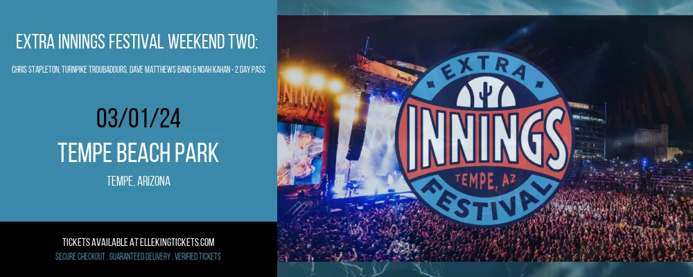 Extra Innings Festival Weekend Two at Tempe Beach Park