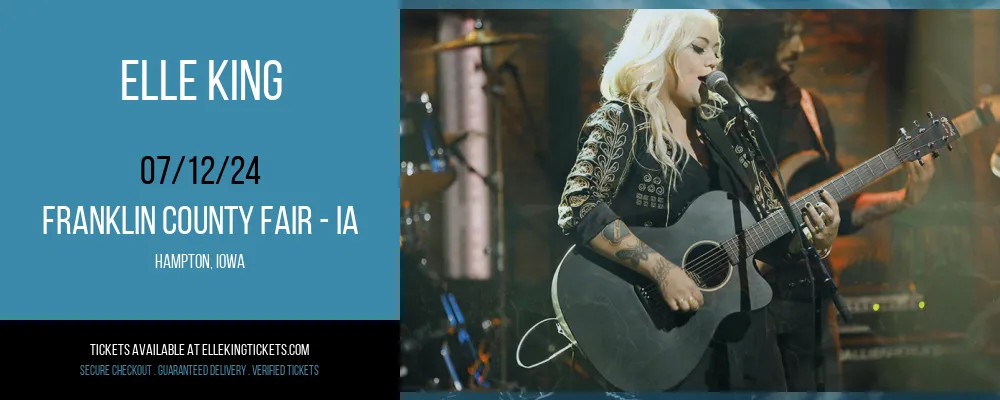 Elle King at Franklin County Fair - IA at Franklin County Fair - IA